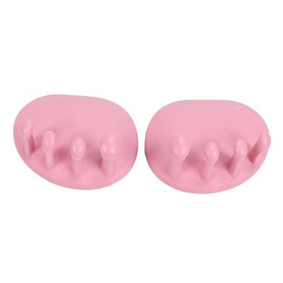 2 шт. Разделитель пальцев ног Большое трение 30 градусов Менисковые подошвы Точечный сетчатый дизайн Портативный Практичный Корпус