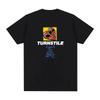 TURNSTILE T Shirt Aesthetic HighQuality Tee-shirt RopaMujer O-neck Clothing Graphic Printing Casual Retro Singer - Style Tshirt