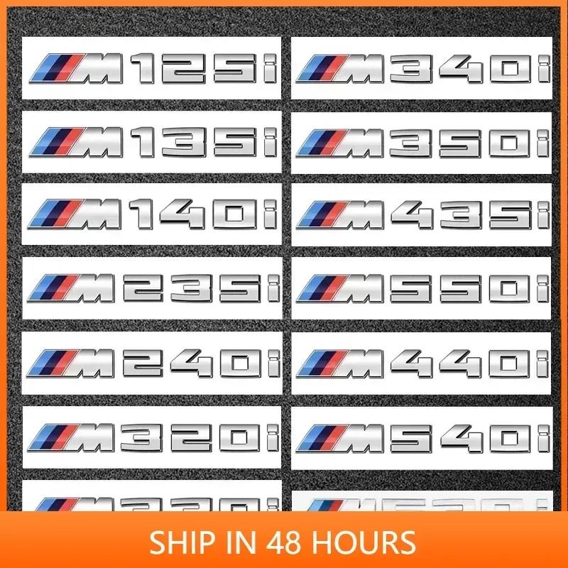-For BMW M power new emblems badge logo M125i M135i M140i M235i M240i M320i M330i M340i M350i M440i M435i M530i M540i M550i ABS TU0