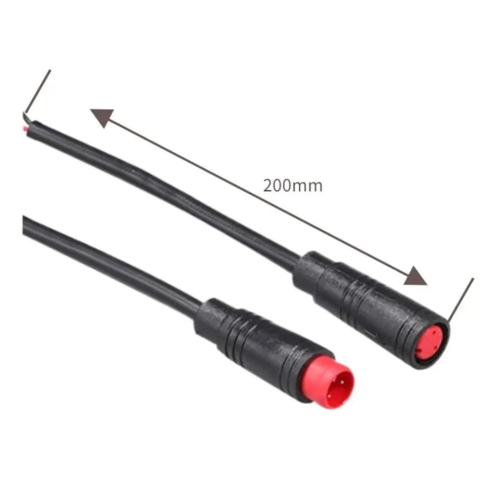 Разъем Base Connector для кабеля 2/3/4/5/6 Pin 1 Комплект M8 Линия для лампы Водонепроницаемая сигнальная соединительная линия Для наружного использования Штекер для электровелосипеда Кабельные аксессуары