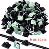Clips Wire Arrangement 10/50PCS Cable Clearance Attache Electrician Pushing Tape Home Protector Guiding Line WINDER Fixations