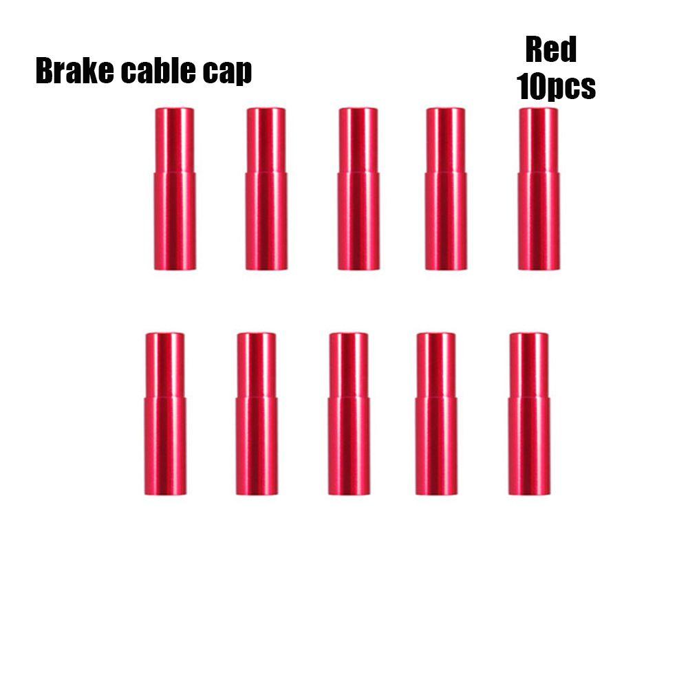 Шоссейный велосипед 4мм 5мм Тросы переключения Аксессуары Наконечники Заглушки Велосипедная накладка на переключатель Колпачок тормозного троса