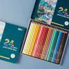 12/24 цвета, водорастворимая жестяная коробка, набор цветных карандашей, масляная пастель, корейские канцелярские принадлежности, школьные принадлежности для рисования и рисования