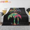 Плед Imagine Dragons Ультрамягкий Зимний Покрывало на Диван Постельное Белье