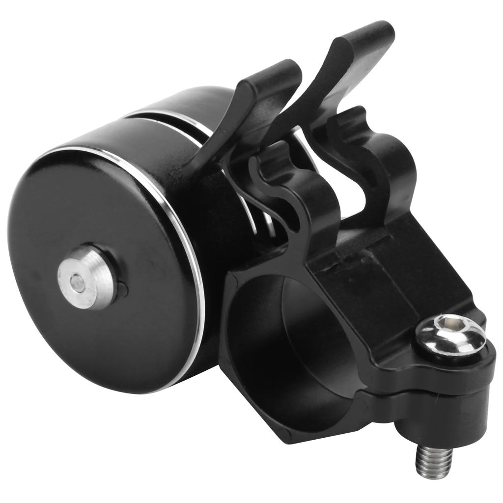 Велосипедный звонок 120 дБ с двойным щелчком, звонок на руль велосипеда, сигнализация, запчасти для велосипеда для безопасности на открытом воздухе, черный