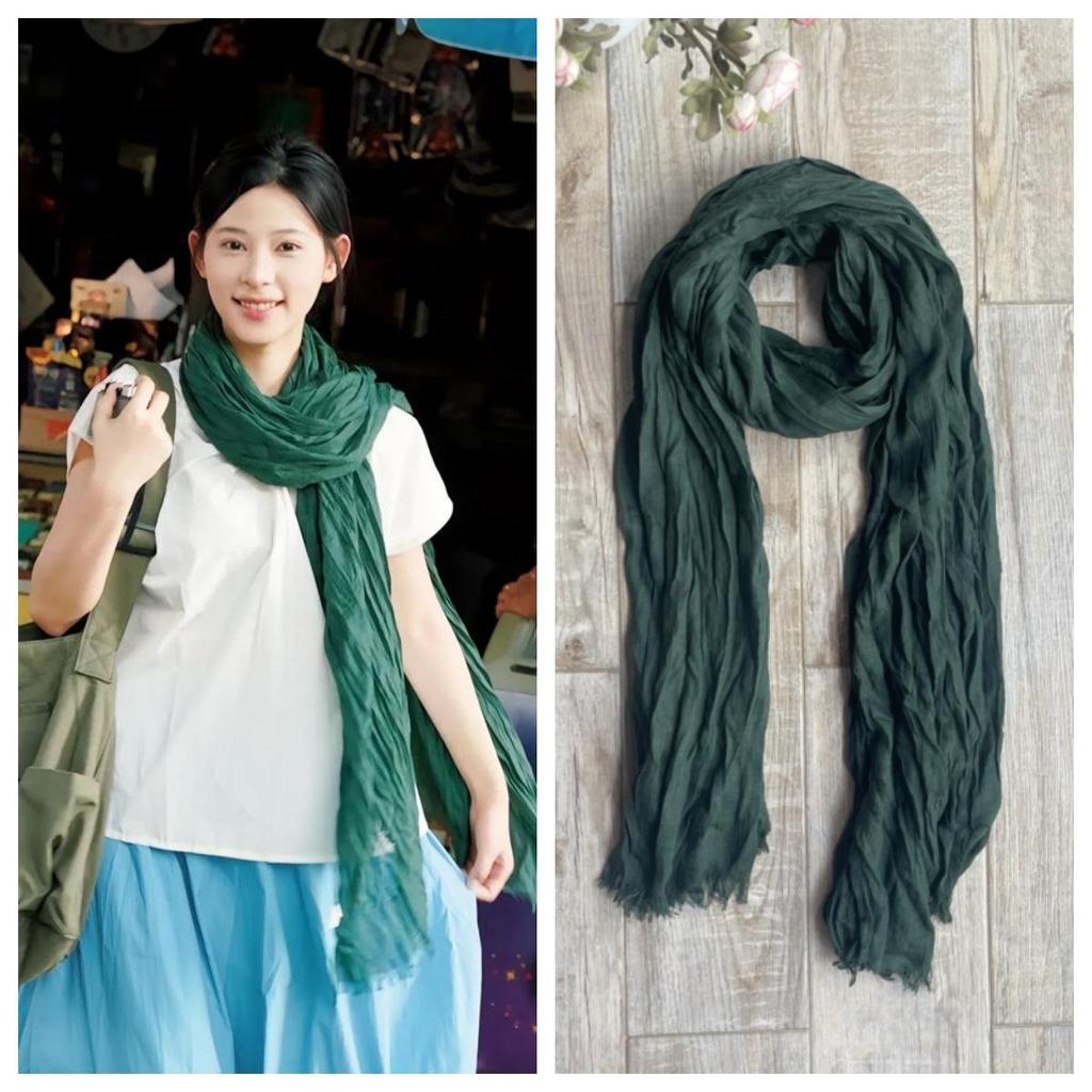 Wasteland Desert Travel Cotton-Linen Scarf: Women's Silk Sunscreen Shawl & Headscarf