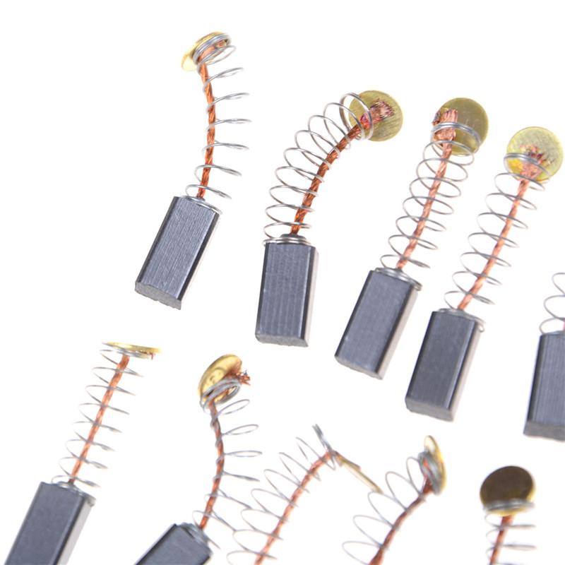 10 шт. 5 X 5 X 8 мм сменные угольные щетки для электроинструмента