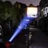 Zoomable UV Flashlight Rechargeable Ultra Violet Light Torch  Anti-counterfeiting