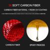 4Pcs Red Carbon Fiber Interior Door Handle Bowl Cover For Nissan Sentra 2016-21