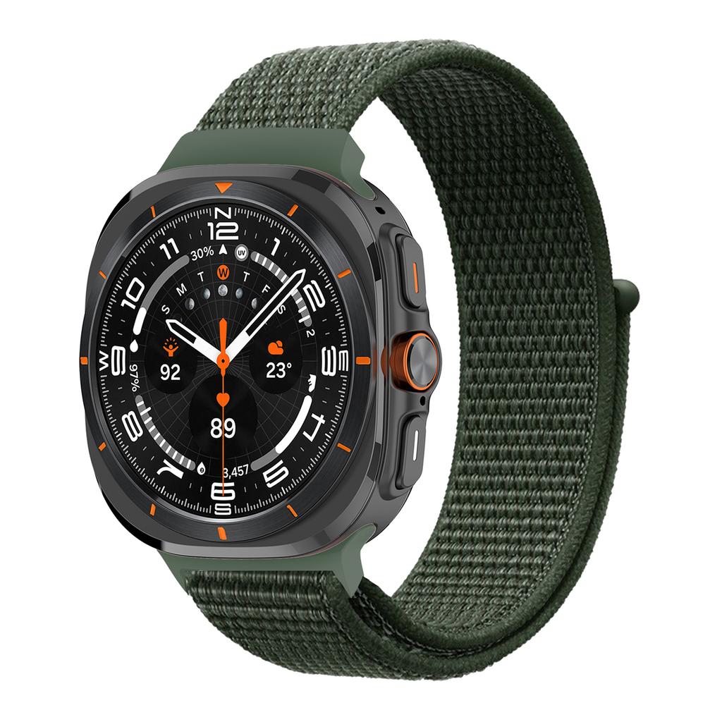 Ремешок для Samsung Galaxy Watch 7 Ultra 47 мм аксессуары Спортивный регулируемый нейлоновый петлевой браслет correa Galaxy watch Ultra ремешок 47 мм