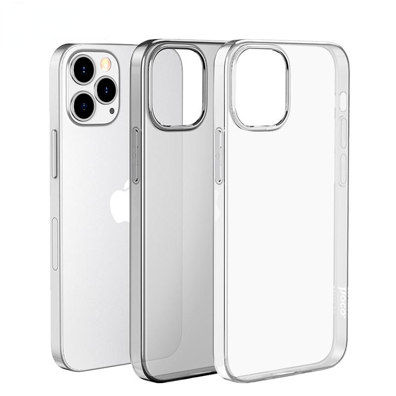 Роскошный ультратонкий прозрачный силиконовый чехол для IPhone 14 13 12 Pro Max, мягкий ТПУ для IPhone 13 12 Mini, прозрачная задняя крышка, защитный чехол для телефона