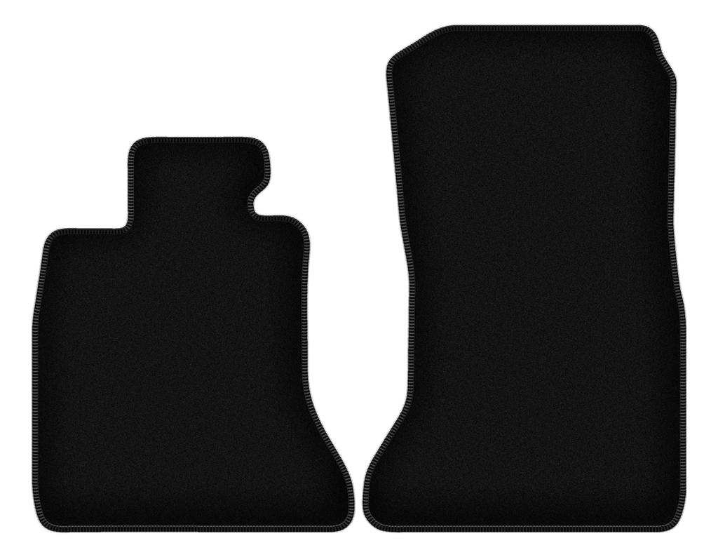 BASIC front velour floor mats for: BMW 7 F02 LONG (2008-2015)