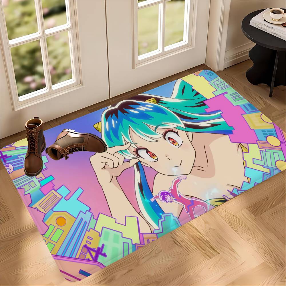 Urusei Yatsura Anime Floor Carpet Nordic Style Home Doormat Bathroom-Toilet Mats Bedroom Hotel Decor Mat