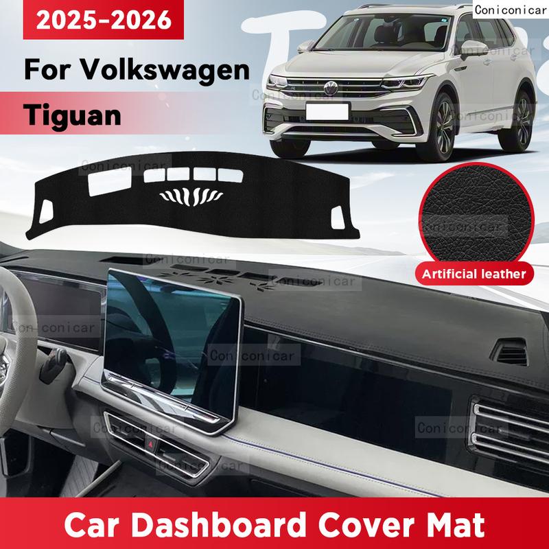 For Volkswagen Tiguan 2025 2026 Car Dashboard Cover Mat Sun Shade Pad Avoid Light Mat trument Carpet Protection Accessories