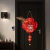 Handmade 2025 New Year Wall Pendants Traditional Fu Character Hanging Ornament New Year Gift