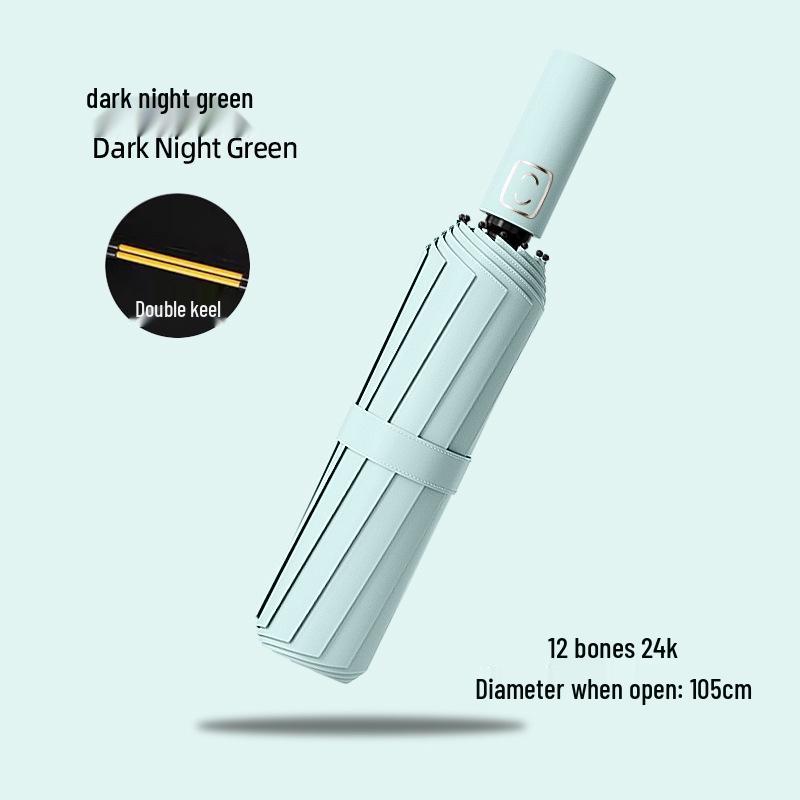 Автоматический складной зонт с 24 спицами, ветрозащитный, для мужчин, для дождя или солнца, с защитой от УФ-лучей