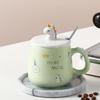 Cute Cartoon Hand-Painted Unicorn Ceramic Mug