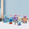 Robot Building Toys For Kids Wooden Robot Building Playset Fine Motor Skills Educational Toys Birthday Gifts For Boys Girls