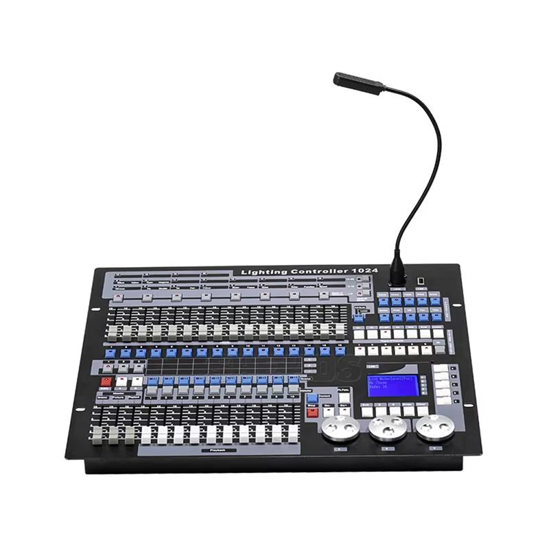 KING KONG 1024 DMX Console With Flight Case DJ Controller Suitable for Moving Head Light Par Light Series Stage Light Equipment