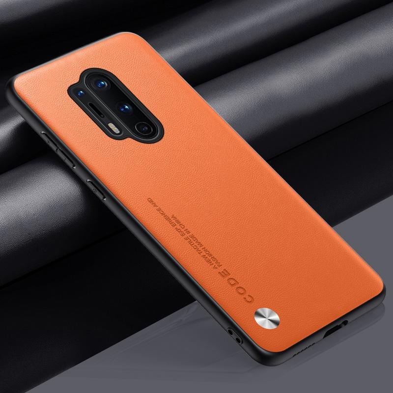 Роскошный чехол из искусственной кожи для OnePlus 8 Pro 8Pro, задняя крышка, матовый силиконовый противоударный чехол для телефона с полной защитой для One Plus 8 Pro