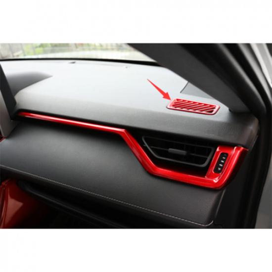For Toyota RAV4 - Red Dashboard upper Air Outlet Vent Cover Frame Trim