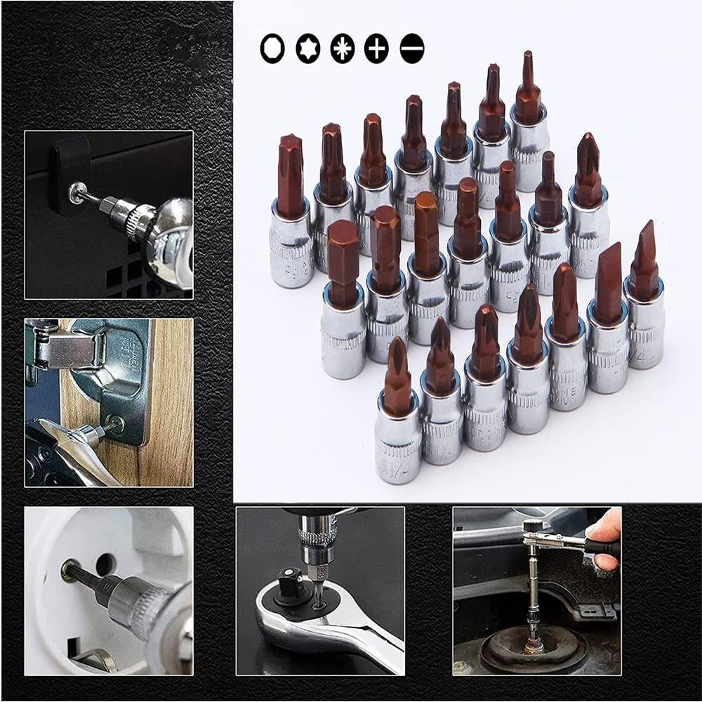 Торцевая головка со шлицем M10 CR-V Головки Биты Triple Square Удлинитель Промышленное использование