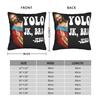 Pillow Cover Easter Yolo Jk Brb Jesus Fashion Pillow Case For Living Room Sofa Pillowcases