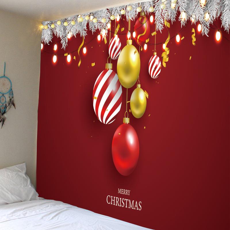 С Рождеством Рождественская елка украшение сцены подвесная ткань дома гостиная спальня украшение стены гобелен
