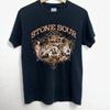 Vintage Stone Sour Tour 2007 Tee Black Short Sleeve Sz Unisex T-Shirt