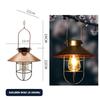 Solar Led Light Outdoor Solar Lamp Retro Camping Lantern Waterproof Night Light Portable Emergency Tent Chandelier Light