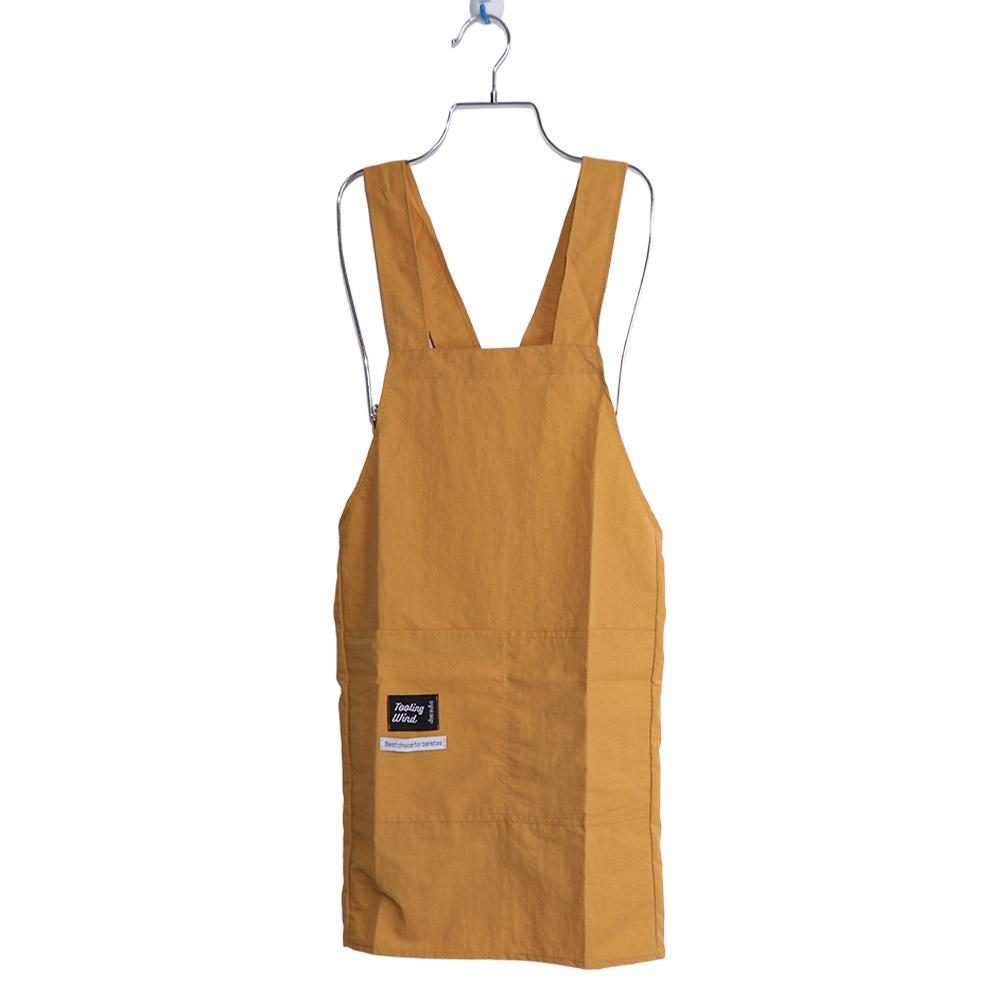 Work Clothes With Pockets Cross Strap Kitchen Apron Oil-proof Soft Cooking Apron Waterproof Chef Work Uniform Kitchen