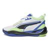 Puma Playmaker Универсальные Модные Легкие Удобные Амортизирующие Прочные Полувысокие Повседневные Кроссовки Унисекс Повседневная Обувь Синий Зеленый 385841-11