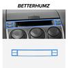 Betterhumz Для Mazda 6 2003-2015 Из Алькантары Рамка Часов Центральной Консоли Автомобиля Наклейки Отделки Аксессуары для Тюнинга Салона Автомобиля