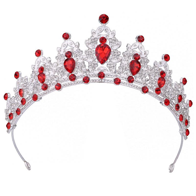 Королевская хрустальная барочная корона-ободок для невесты или дня рождения