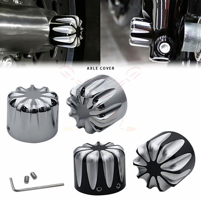 Декоративная крышка оси переднего колеса Harley 883/1200 48 Softail
