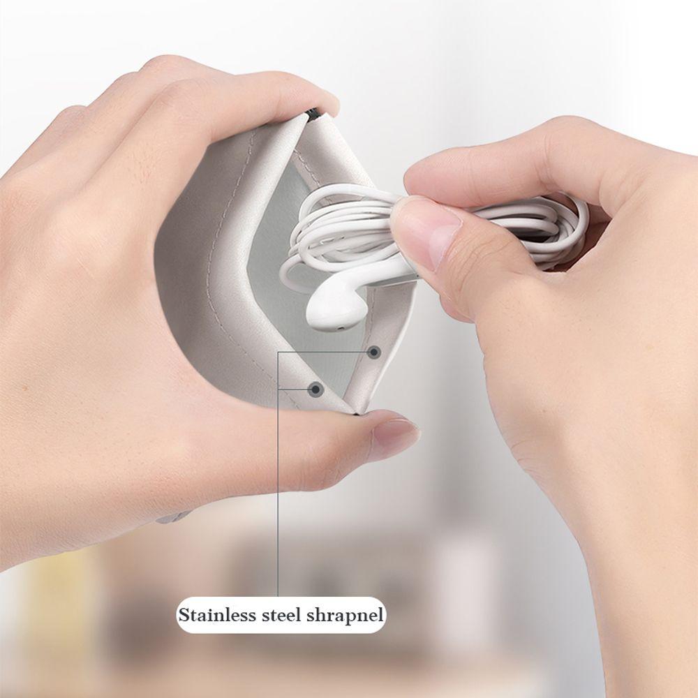 Dust-proof Earphone Storage Bag Protective Mini Purse Coin Key Bag Digital Accessories