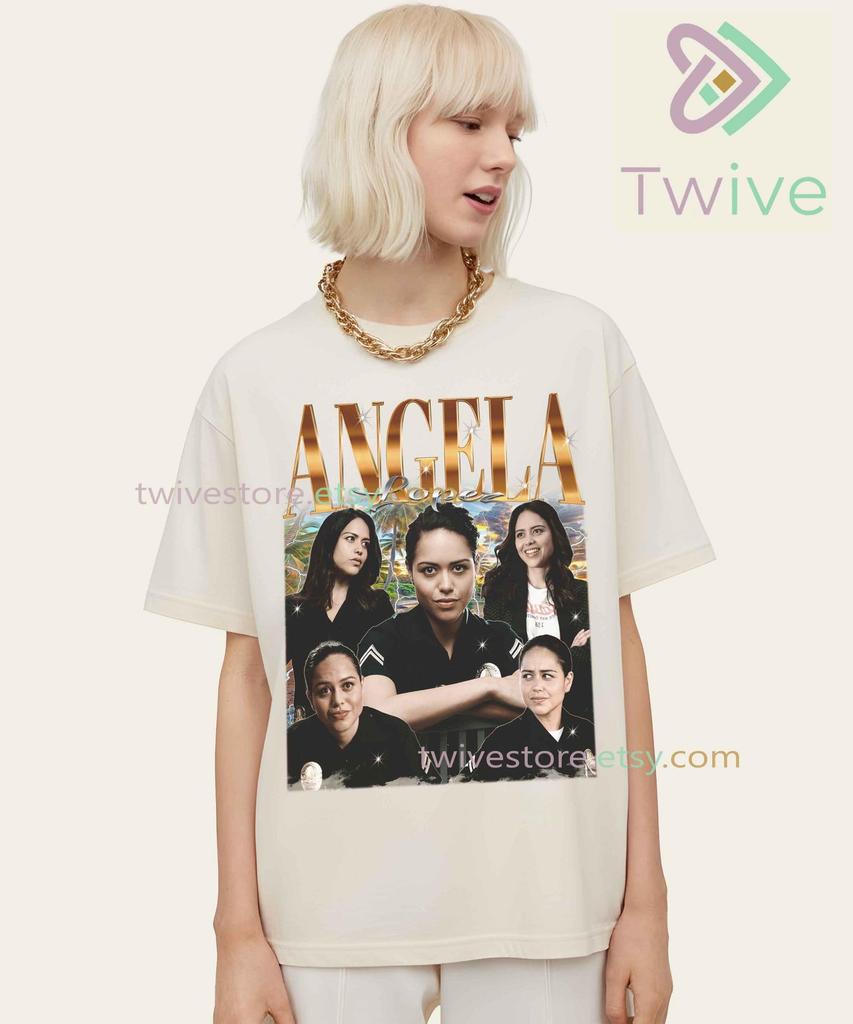 Angela Lopez Comfort Colors Shirt, The Rookies Fan Merch Gift, Vintage Detective Tee, Classic TV Series Police Crewneck