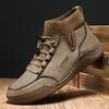 Мужские рабочие ботинки осень-зима новые высокие ботинки Martin из мягкой кожи мужские ретро британские повседневные короткие ботинки в пустыне