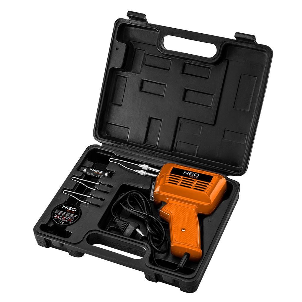 150 W transformer soldering iron, in a case