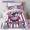 SAN LORENZO Pattern Bedding Set Quilt Cover Pillowcase Home Decor Gift (1 * duvet cover + 2 * pillowcase, without core)