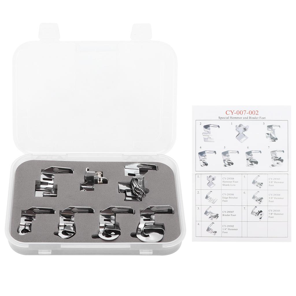 Sewing Machine Kit Easy Curling Edging Seams Sewing Machine Curling Kit for Household