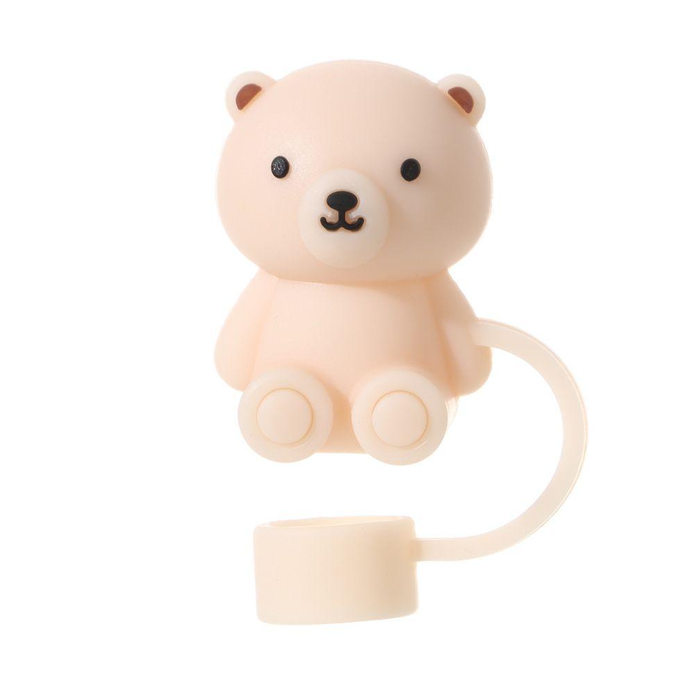 Splash Proof Dust-proof Straw Tips Cover Silicone Straw Plug Cup Accessories Drinking Dust Cap