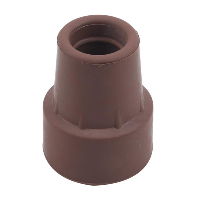 Прочные противоскользящие резиновые наконечники для костылей, тростей и палок для ходьбы - Доступны в черном, коричневом и синем цветах