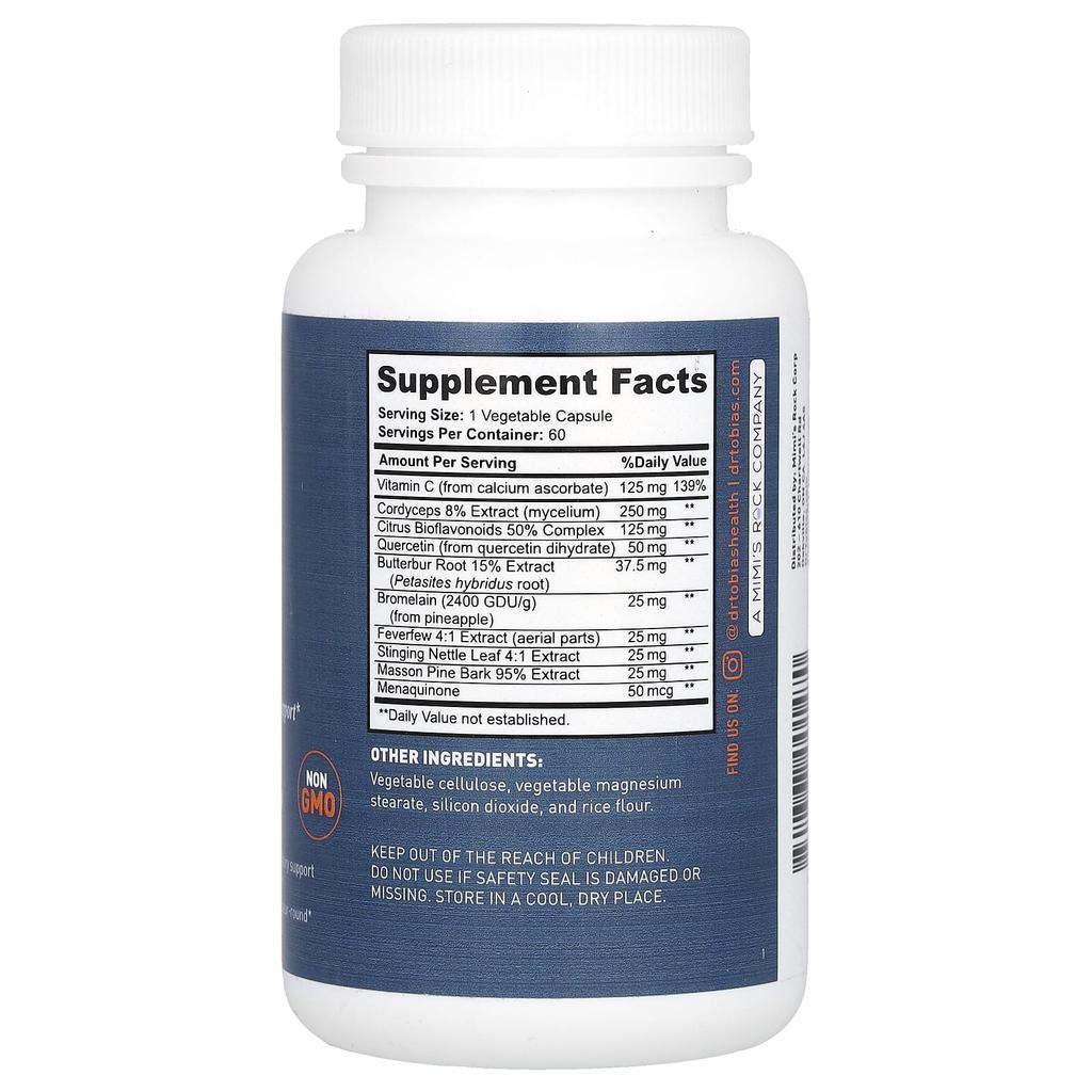 Dr. Tobias, Lung Health, 60 Capsules