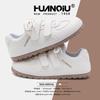 Global Casual Board Shoes Women's ZHQ3659 New Versatile Women's Shoes Velcro Youth Student Trend White Shoes