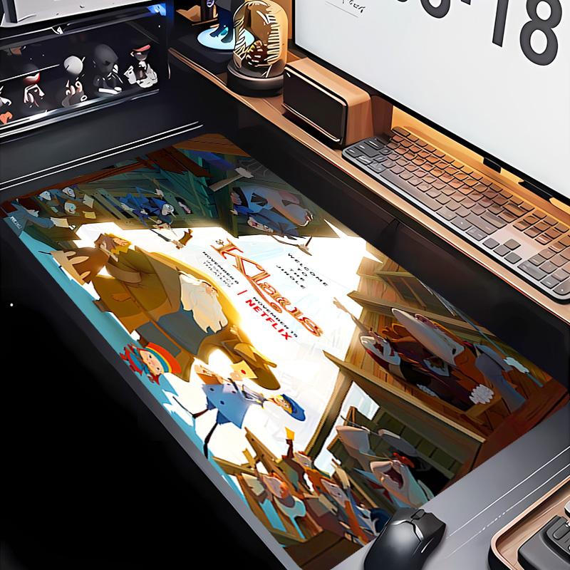 Klaus Theme Premium Non-slip Mouse Pad with Stitched Edges,Durable Rubber Material,for Desktop & Gaming Great Gifts