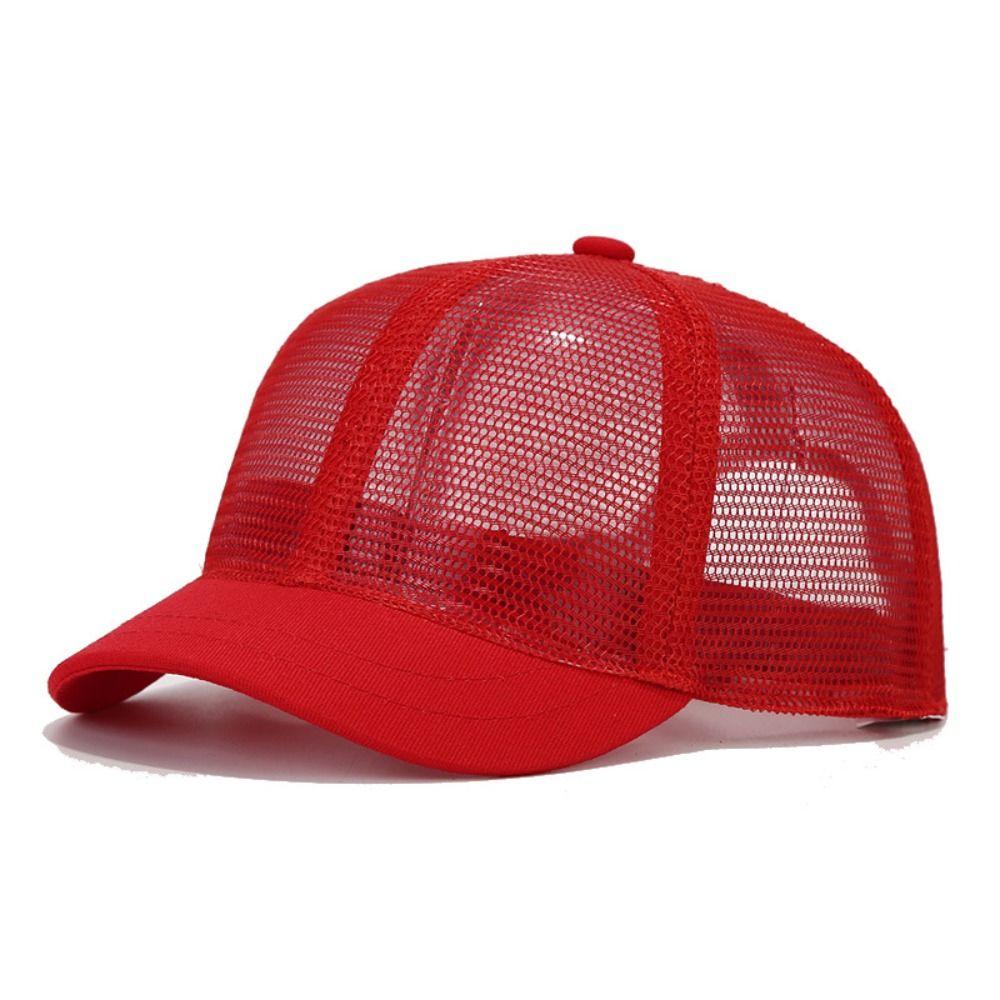 Дышащая кепка с козырьком, полностью сетчатая, повседневная бейсболка для мужчин