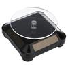 360 Degree Watch Stand Display Turntable Rotating Watch Jewelry Solar Display Stand Multicolor 3 LED Color Change Display Case