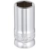 Koken Z-EAL 12mm 6-Point Semi-Deep Socket, 9.5mm Drive, 3300XZ12
