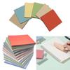 Цветные липкие заметки, пустой липкий блокнот, карманный блокнот 3x3 дюйма, самоклеящаяся бумага для заметок, 50 листов/блокнот
